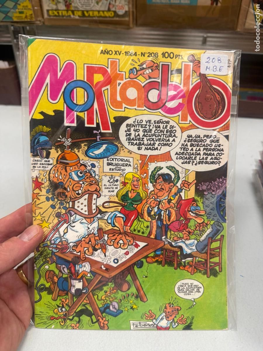 Giornalini: SUPER MORTADELO EDITORIAL BRUGUERA NUMERO 208 MUY BUEN ESTADO