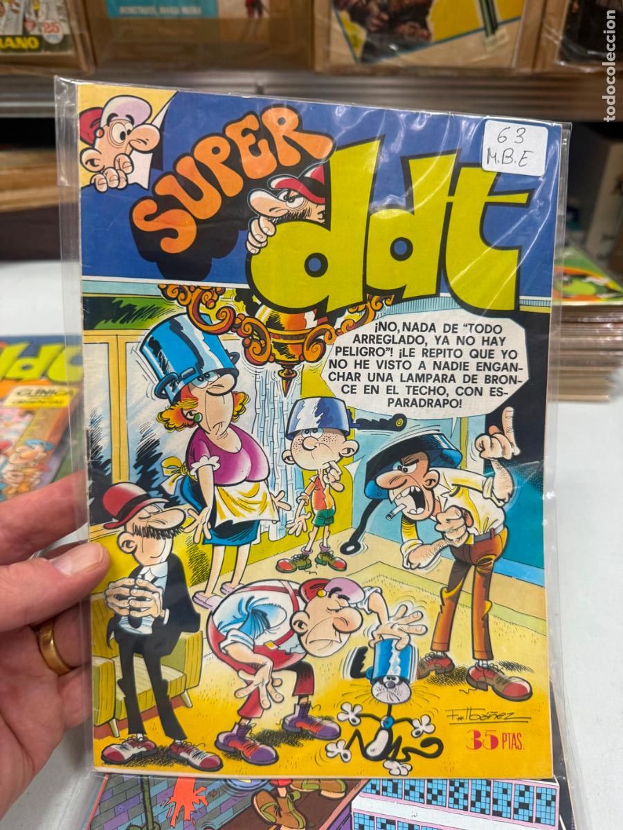 BDs: SUPER DDT EDITORIAL BRUGUERA NUMERO 63 MUY BUEN ESTADO