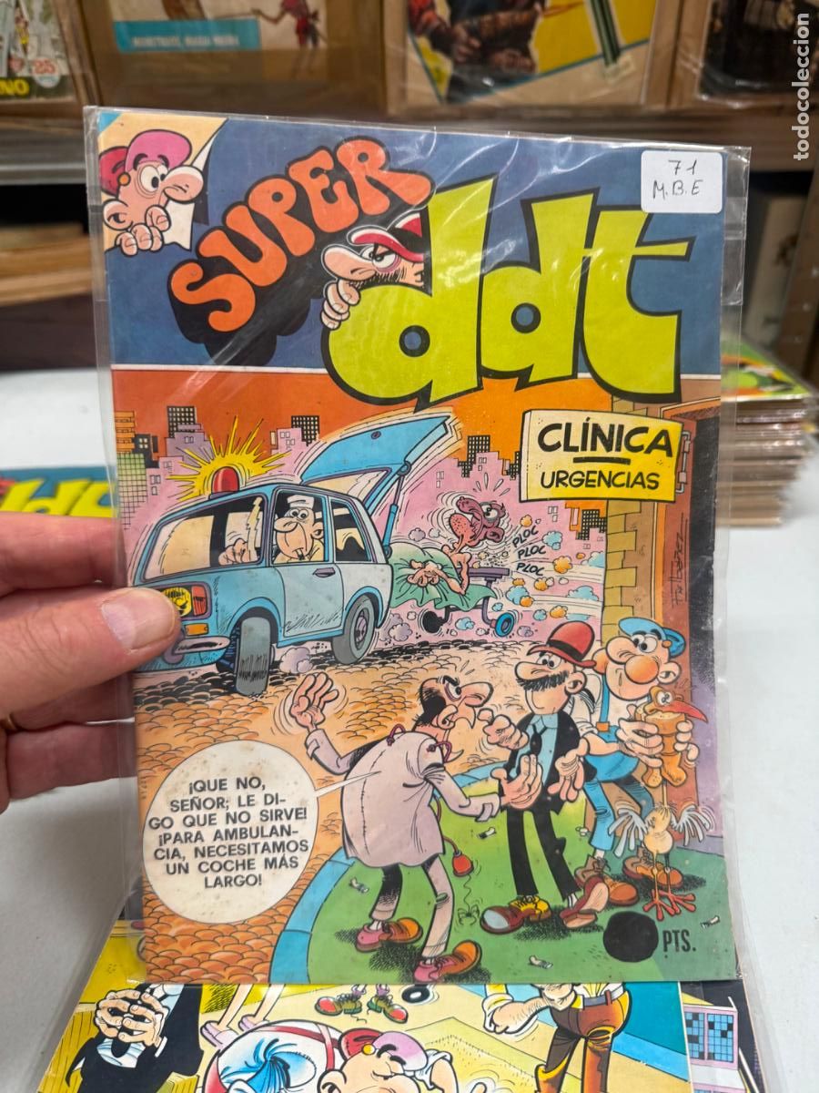 BDs: SUPER DDT EDITORIAL BRUGUERA NUMERO 71 MUY BUEN ESTADO