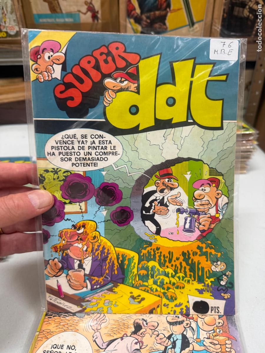 BDs: SUPER DDT EDITORIAL BRUGUERA NUMERO 76 MUY BUEN ESTADO