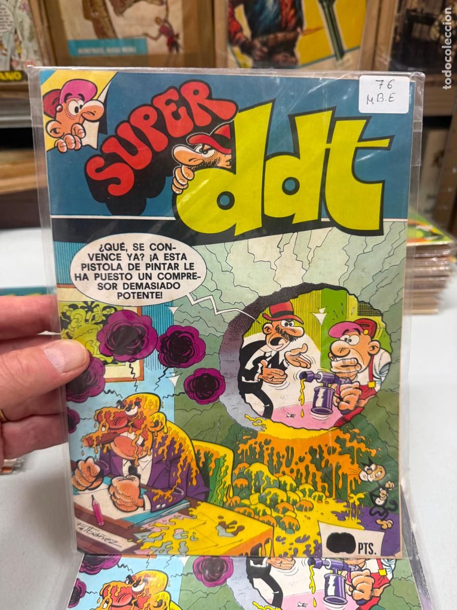 BDs: SUPER DDT EDITORIAL BRUGUERA NUMERO 76 MUY BUEN ESTADO