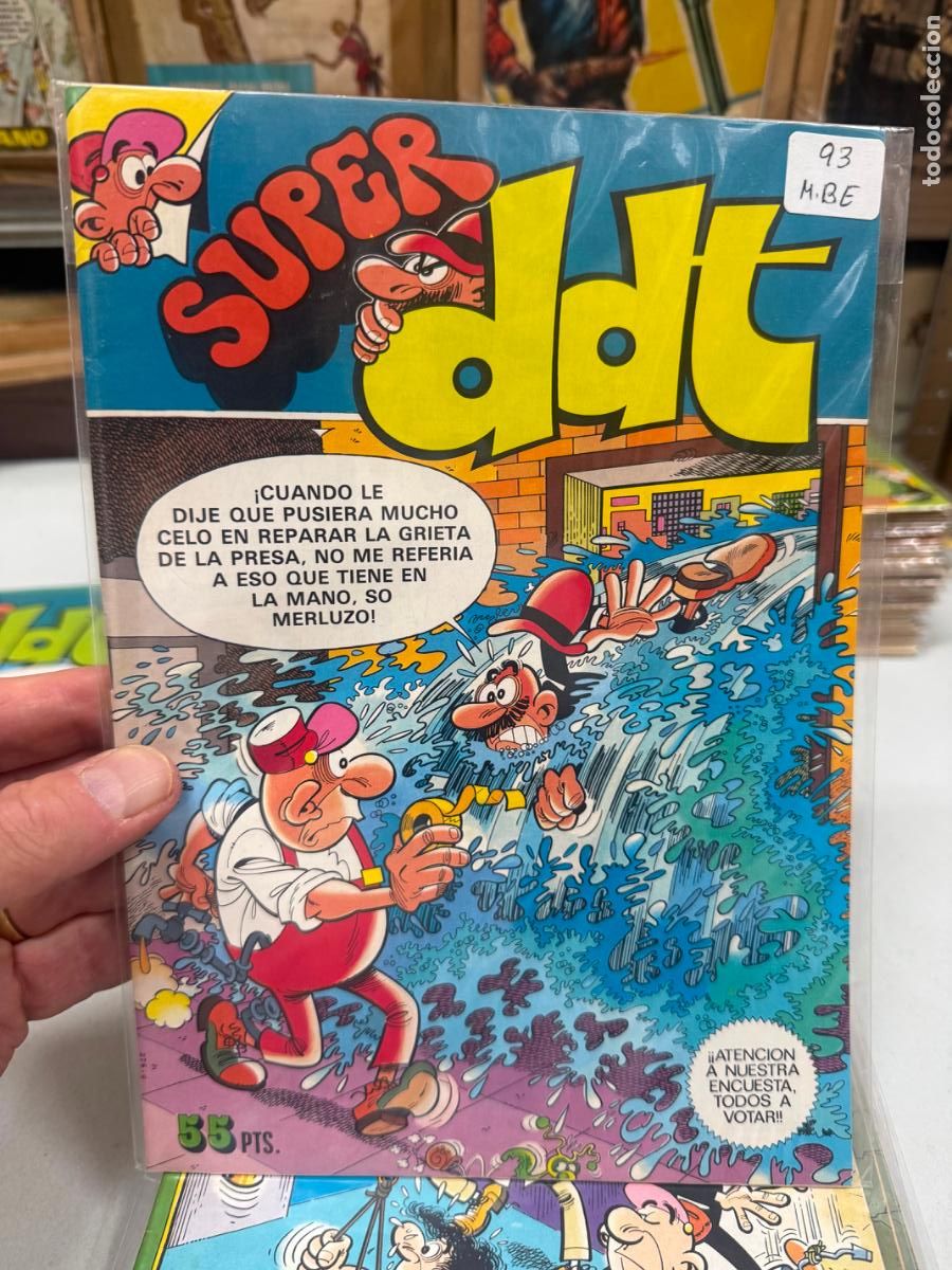 BDs: SUPER DDT EDITORIAL BRUGUERA NUMERO 93 MUY BUEN ESTADO