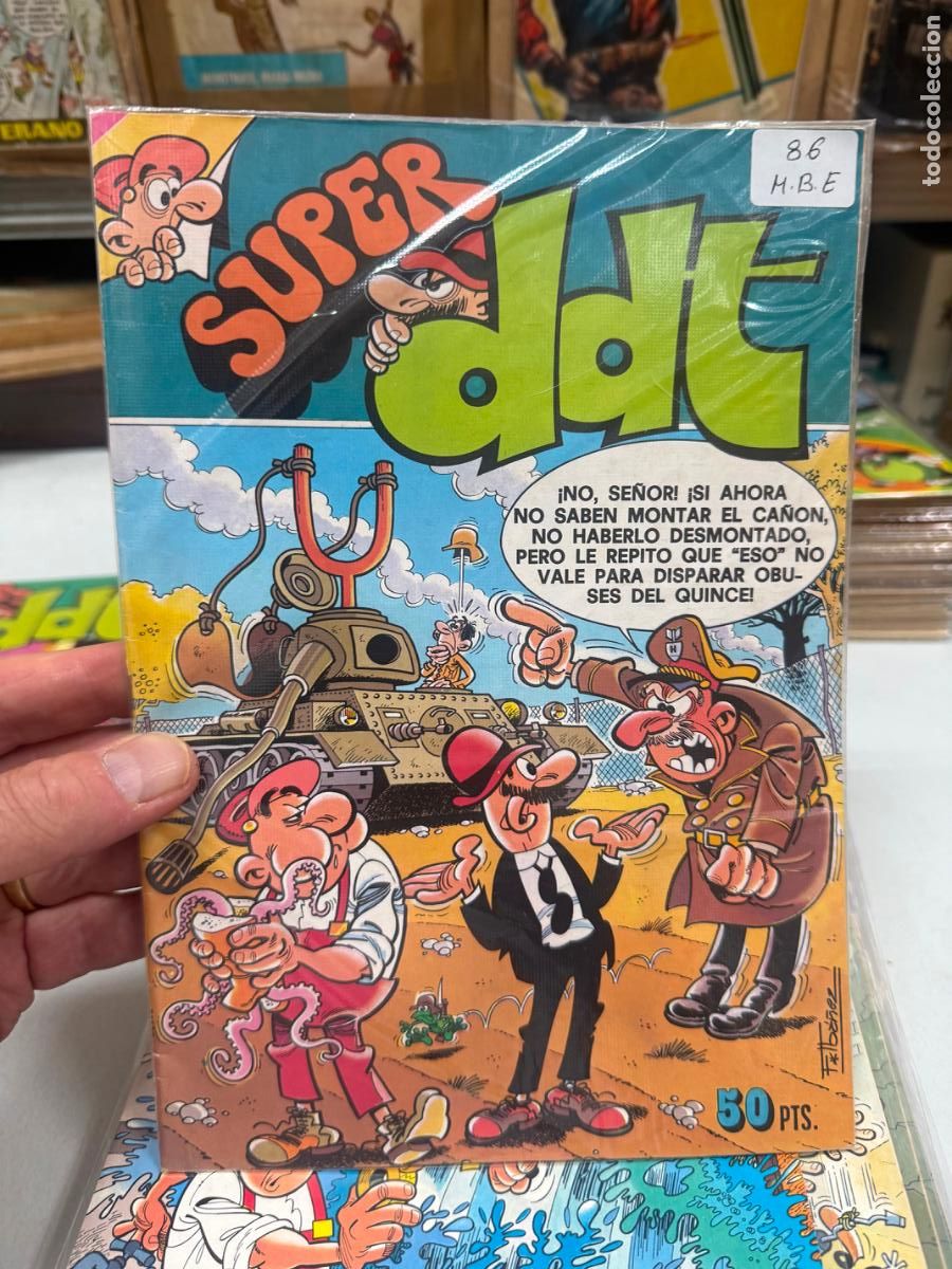 BDs: SUPER DDT EDITORIAL BRUGUERA NUMERO 86 MUY BUEN ESTADO