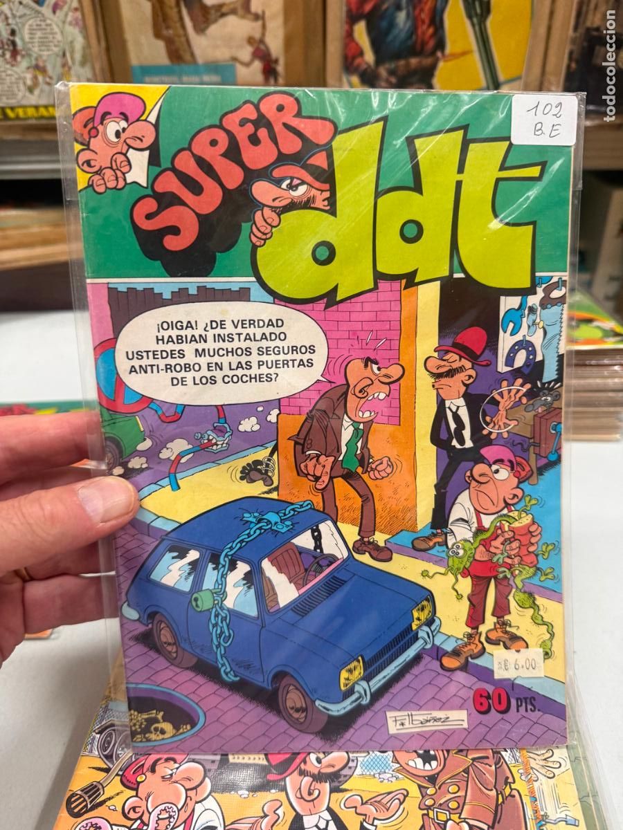 BDs: SUPER DDT EDITORIAL BRUGUERA NUMERO 102 MUY BUEN ESTADO