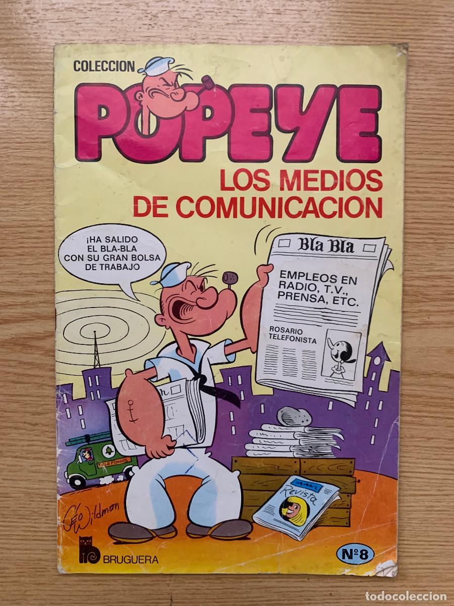 Tebeos: Popeye n&ordm; 8: Los Medios de Comunicaci&oacute;n - Foto 1