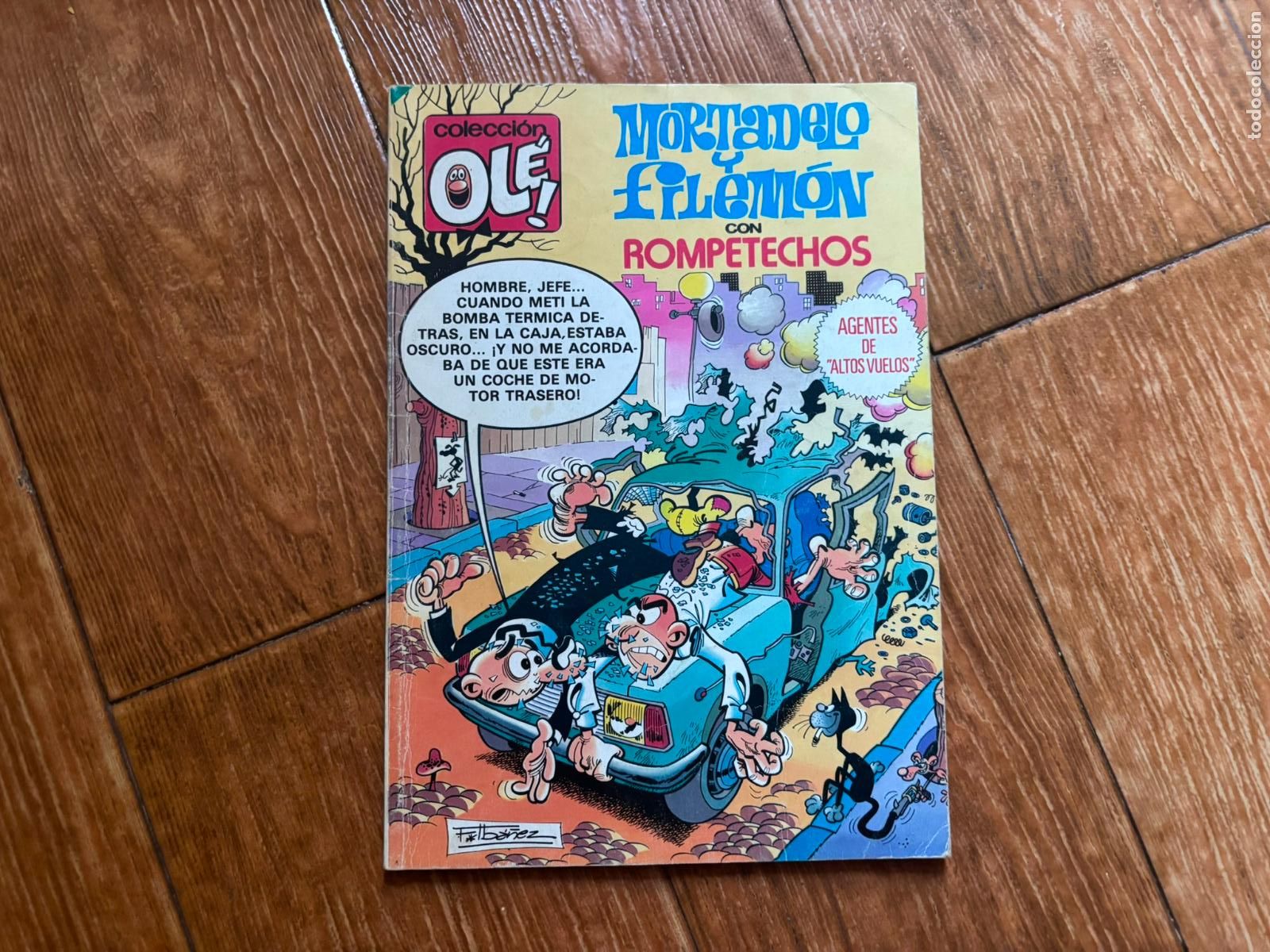 Tebeos: COLECCION OLE N&ordm; 206 MORTADELO Y FILEMON EDITORIAL BRUGUERA 1 &ordf; EDICION