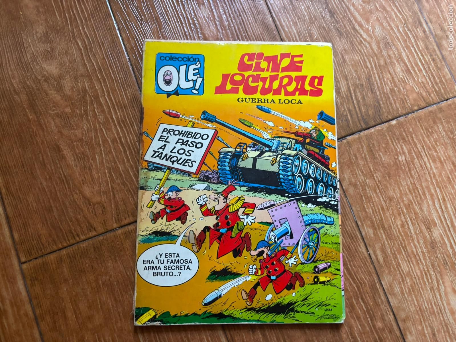 Tebeos: COLECCION OLE N&ordm; 70 CINE LOCURAS 1 EDICION EDITORIAL BRUGUERA 1971