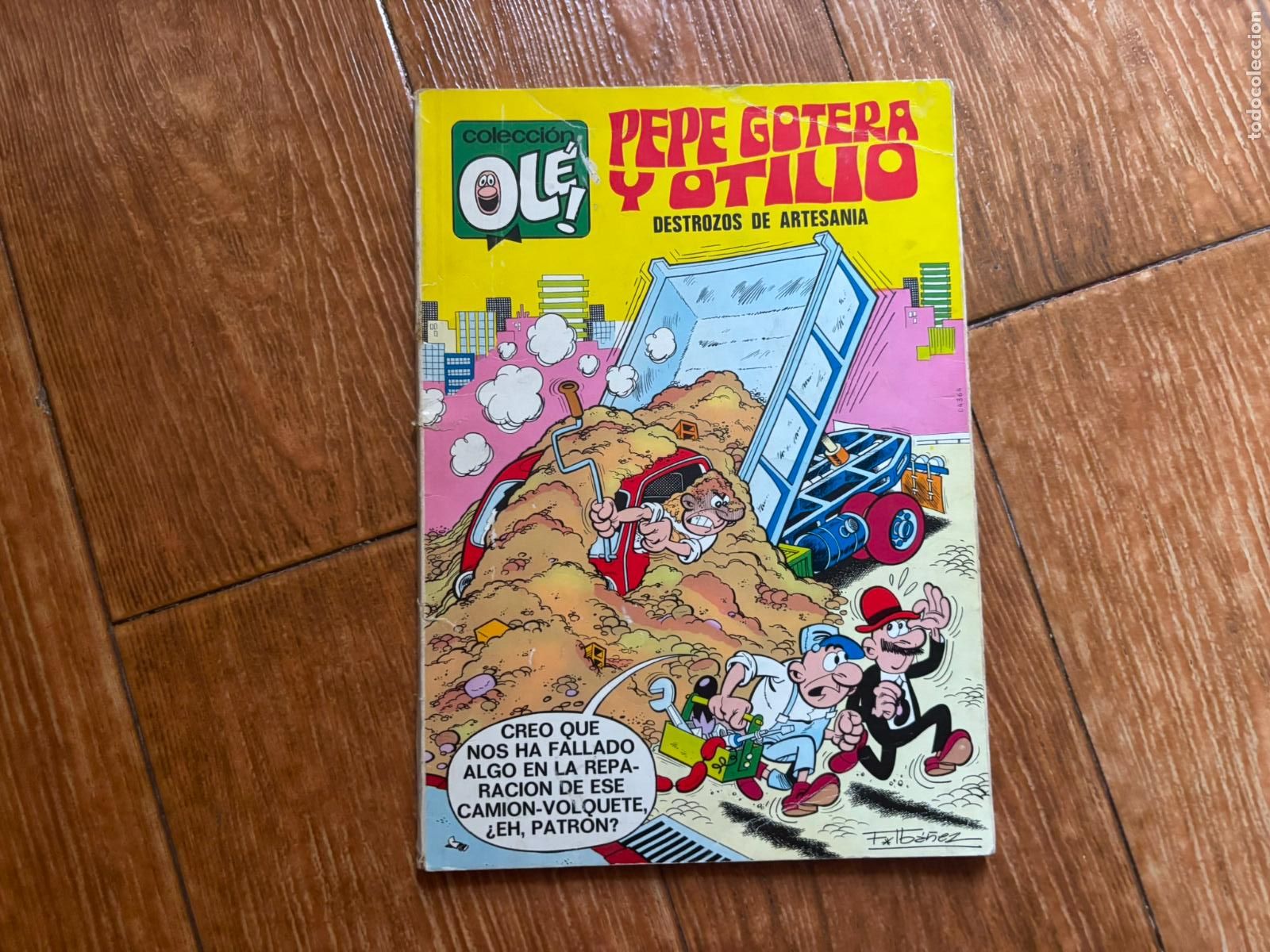Tebeos: PEPE GOTERA Y OTILIO COLECCION OLE N&ordm; 31 1&ordf; EDICION NUMERO EN EL LOMO ED. BRUGUERA 1971