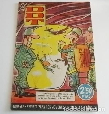 BDs: EL DDT 484 REVISTA C&Oacute;MIC HUMOR - ANTIGUO - DE EDITORIAL BRUGUERA 1960 A&Ntilde;OS 60 RASPUT&Iacute;N &Aacute;NGEL SISE&Ntilde;OR