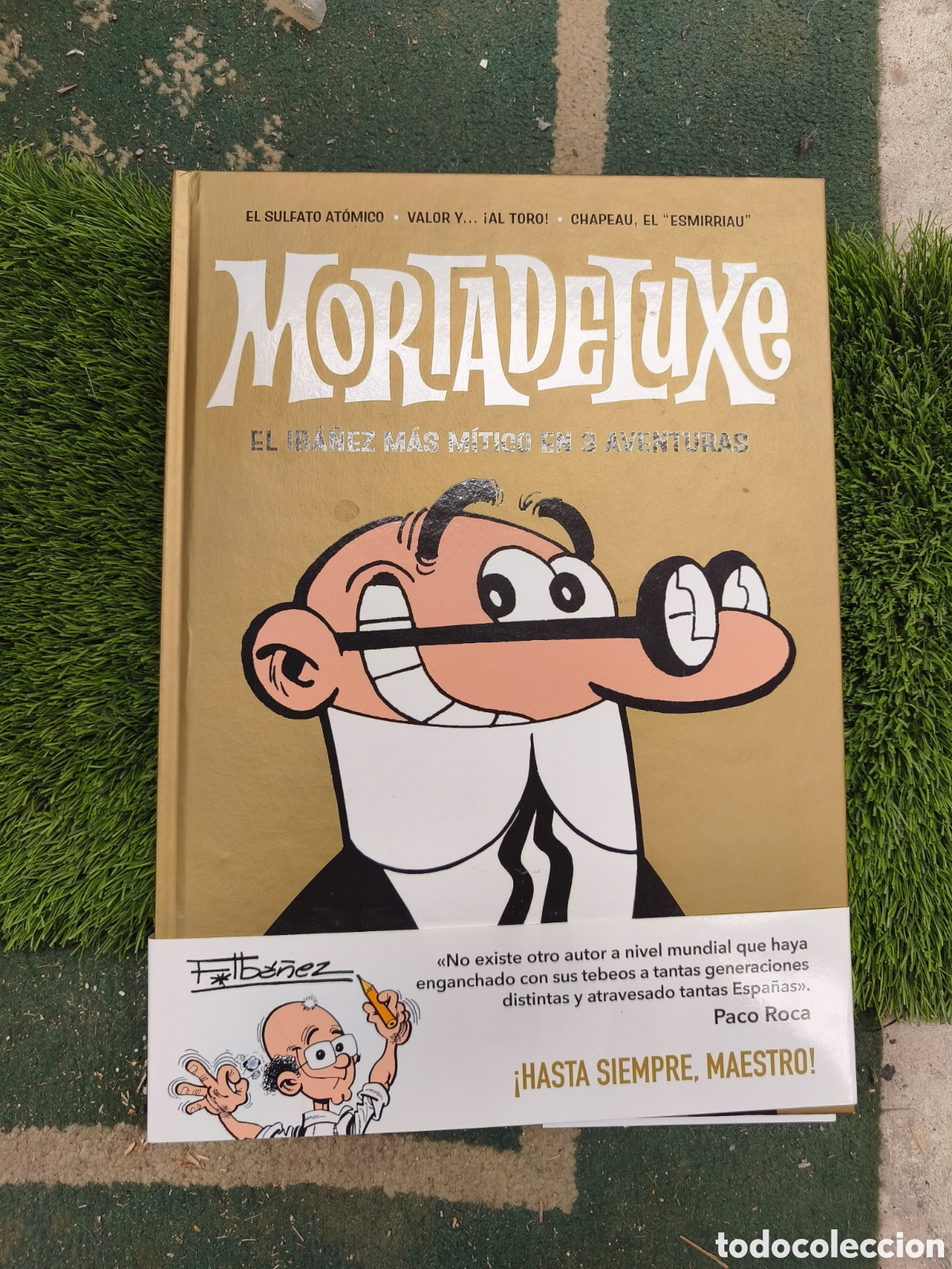 Tebeos: C&oacute;mic Mortadeluxe - El Ib&aacute;&ntilde;ez m&aacute;s m&iacute;tico en 3 aventuras (Impecable)