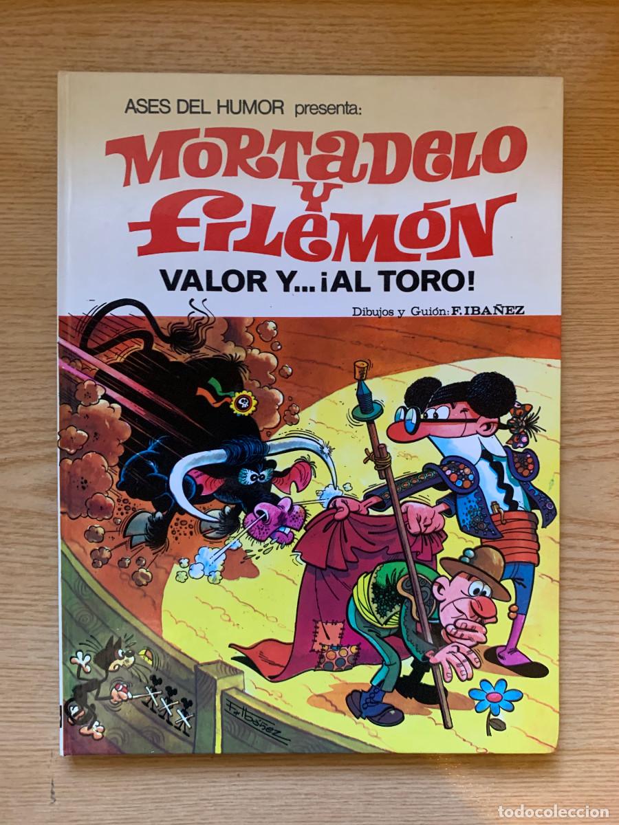 Tebeos: Mortadelo y Filem&oacute;n Ases del Humor n&ordm; 4: Valor y al Toro - D4 Excelente Estado