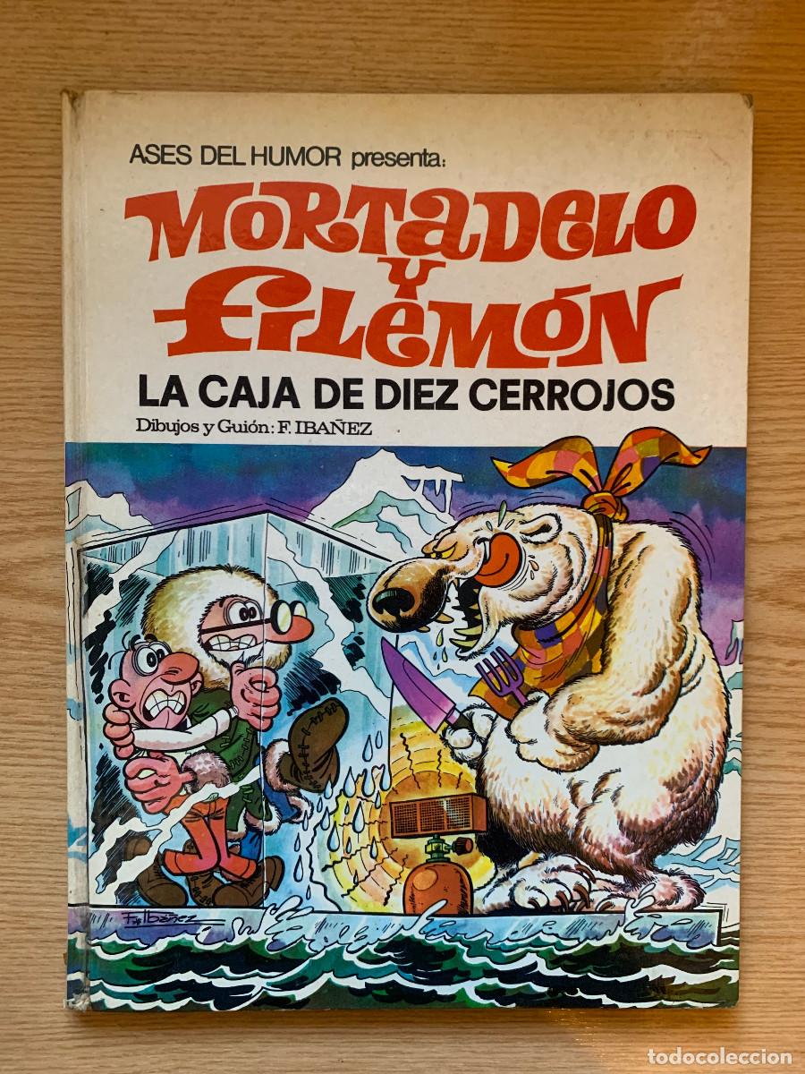 Tebeos: Mortadelo y Filem&oacute;n Ases del Humor n&ordm; 11: La Caja de Diez Cerrojos - D1