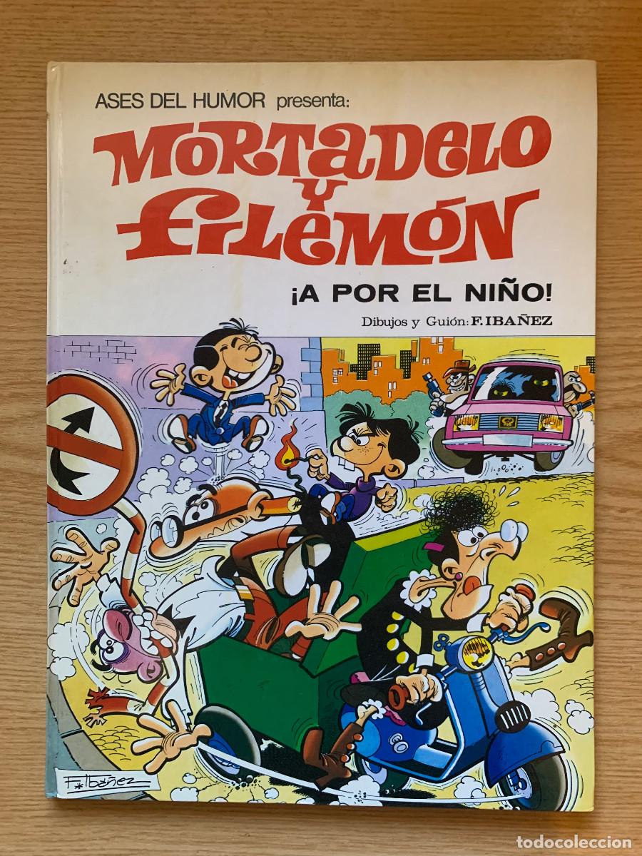 Tebeos: Mortadelo y Filem&oacute;n Ases del Humor n&ordm; 39: A Por el Ni&ntilde;o - Perfecto Estado!