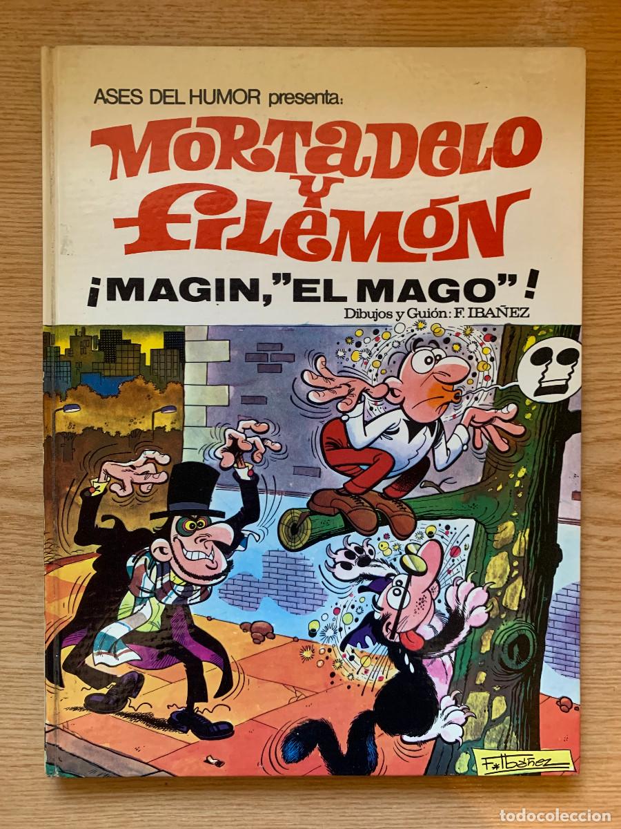 Tebeos: Mortadelo y Filem&oacute;n Ases del Humor n&ordm; 12: Magin el Mago - Excelente Estado D2
