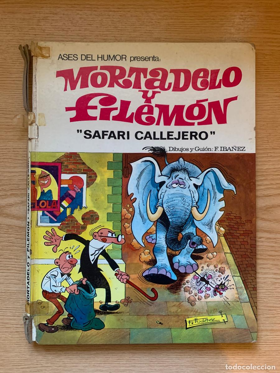 Tebeos: Mortadelo y Filem&oacute;n Ases del Humor n&ordm; 3: Safari Callejero - D8 - Primera Edici&oacute;n