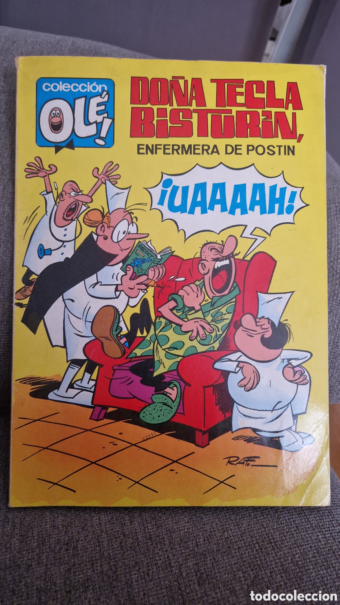 Tebeos: Ol&eacute;, Do&ntilde;a Tecle Bistur&iacute;n, N&ordm; 17, 1&ordf; Edici&oacute;n, Bruguera. Ol&eacute;
