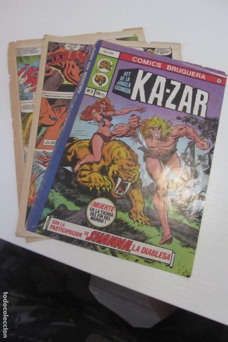 Tebeos: KA-ZAR N&ordm; 2. COMICS BRUGUERA 1978 ARX187