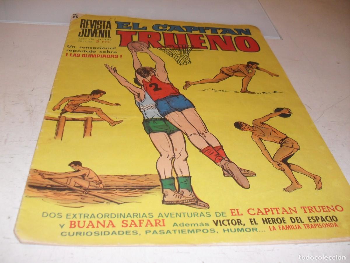 Tebeos: EL CAPITAN TRUENO EXTRA N&ordm; 402,EL BARON PIRATA,DE FUENTES MAN,DE 427,BRUGUERA,1960
