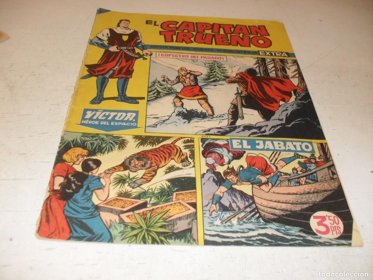 Tebeos: EL CAPITAN TRUENO EXTRA N&ordm; 303,CON ANUNCIO DE COLA CAO EN CONTRAPORTADA,DE 427,BRUGUERA,1960