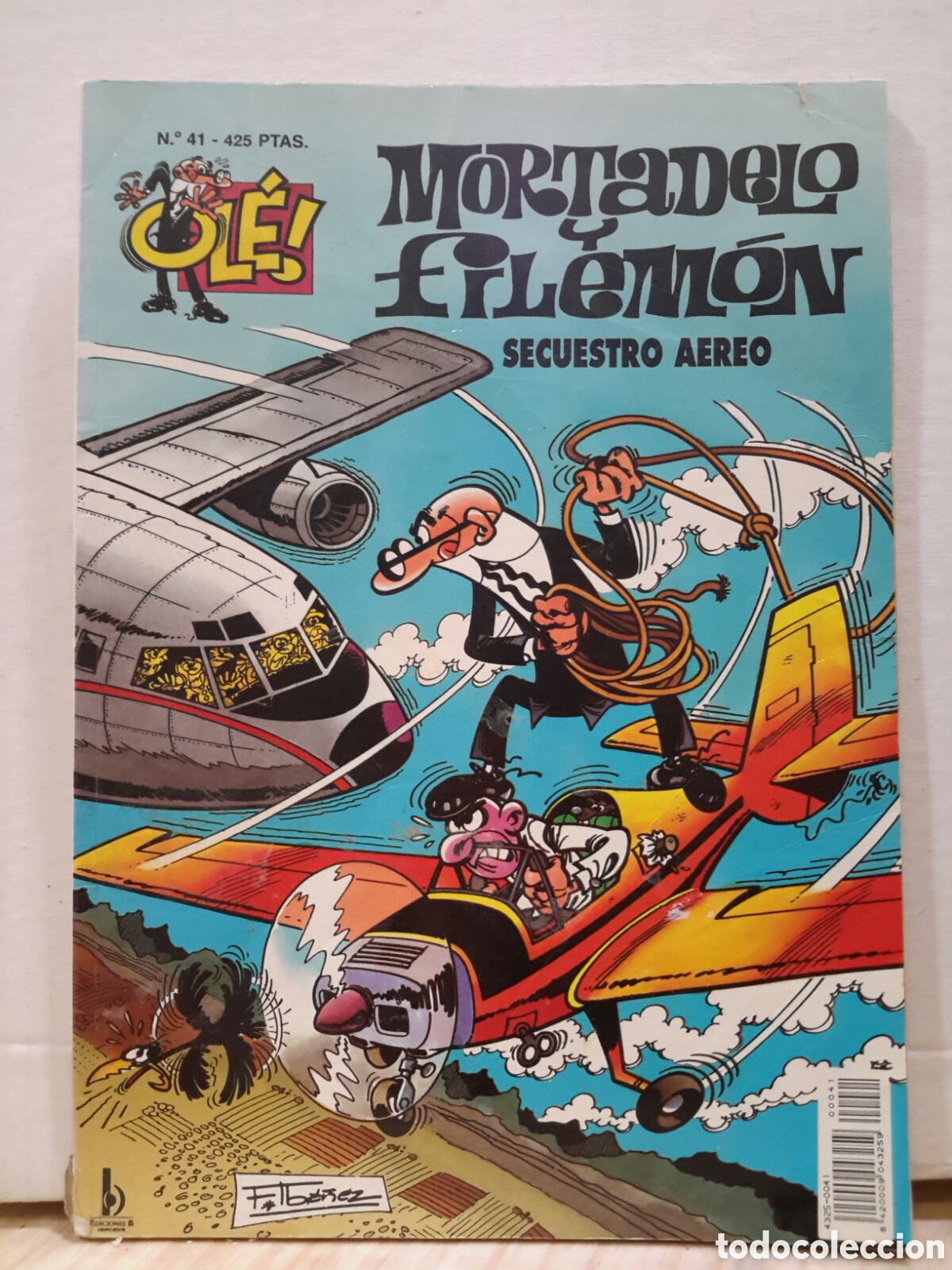 BDs: Mortadelo y Filem&oacute;n, N&deg;4. Secuestro a&eacute;reo