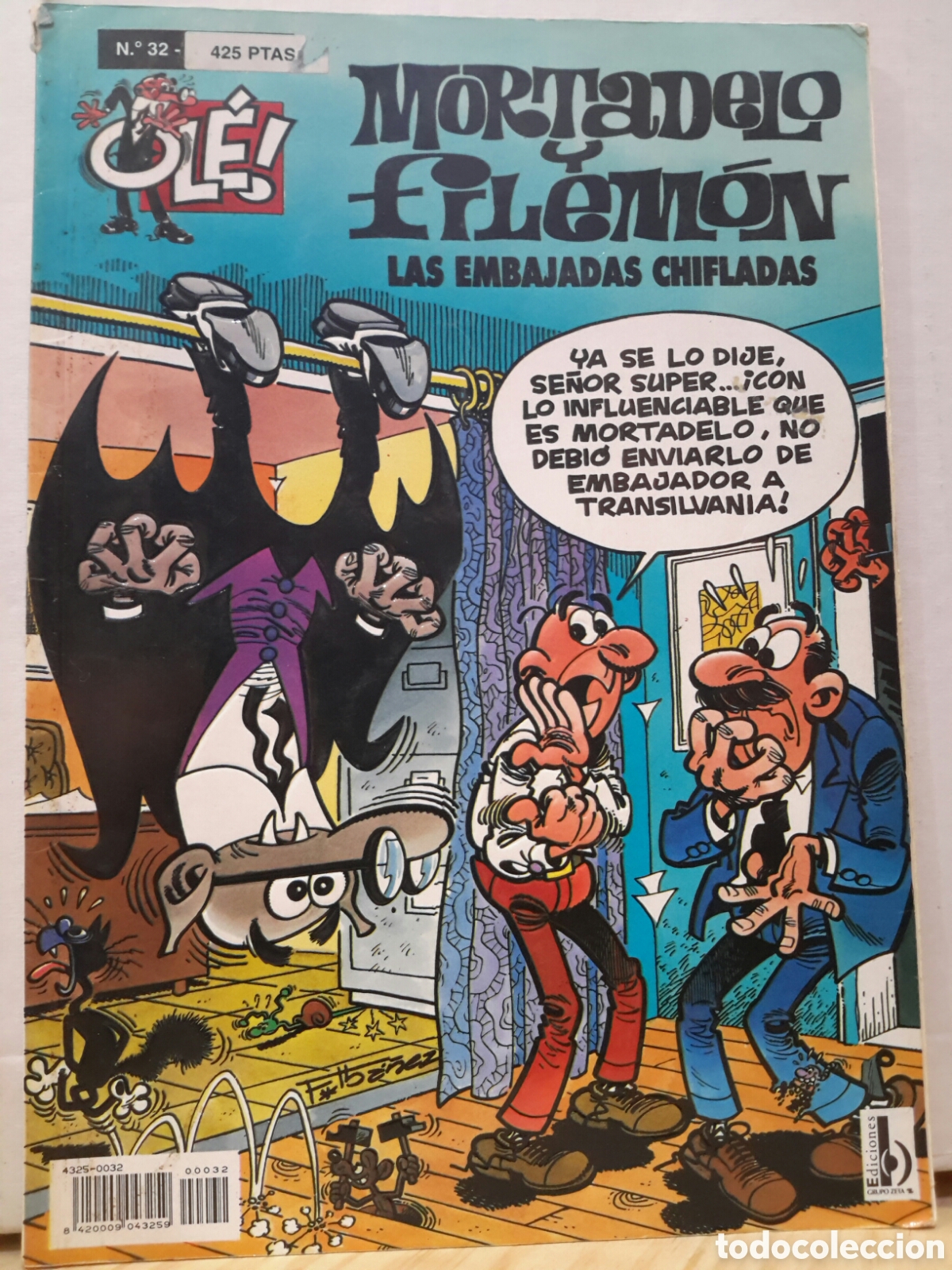 BDs: Mortadelo y Filem&oacute;n, N&deg;32. Las embajadas chifladas