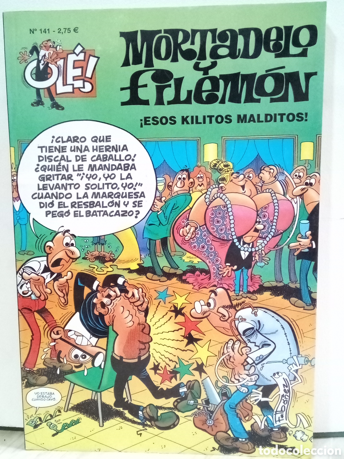 Tebeos: Mortadelo y Filem&oacute;n, N&deg; 141. &iexcl;Esos kilitos malditos!