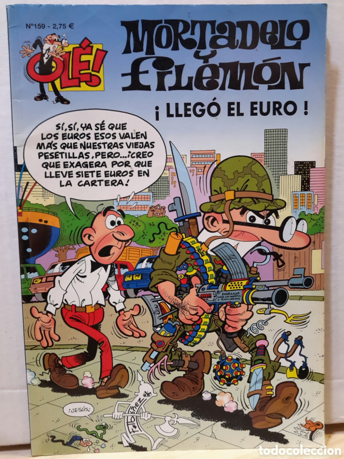 Livros de Banda Desenhada: Mortadelo y Filem&oacute;n, N&deg;159. &iexcl;Lleg&oacute; el euro!
