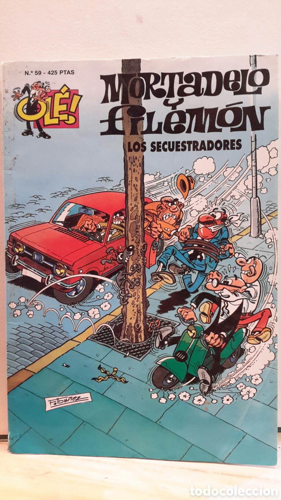 Livros de Banda Desenhada: Mortadelo y Filem&oacute;n, N&deg;59. Los secuestradores