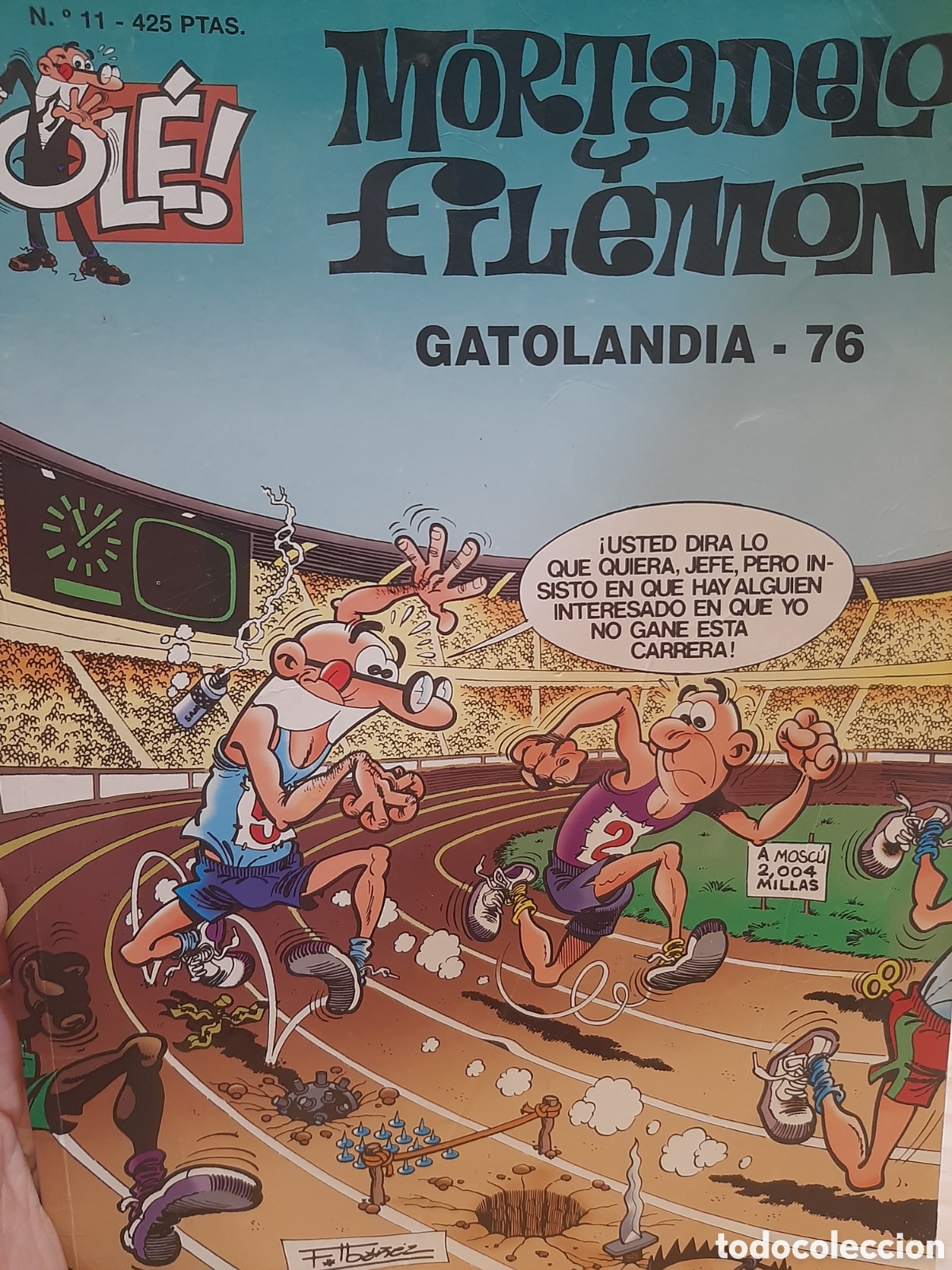 BDs: Mortadelo y Filem&oacute;n, N&deg;11. Gatolandia - 76