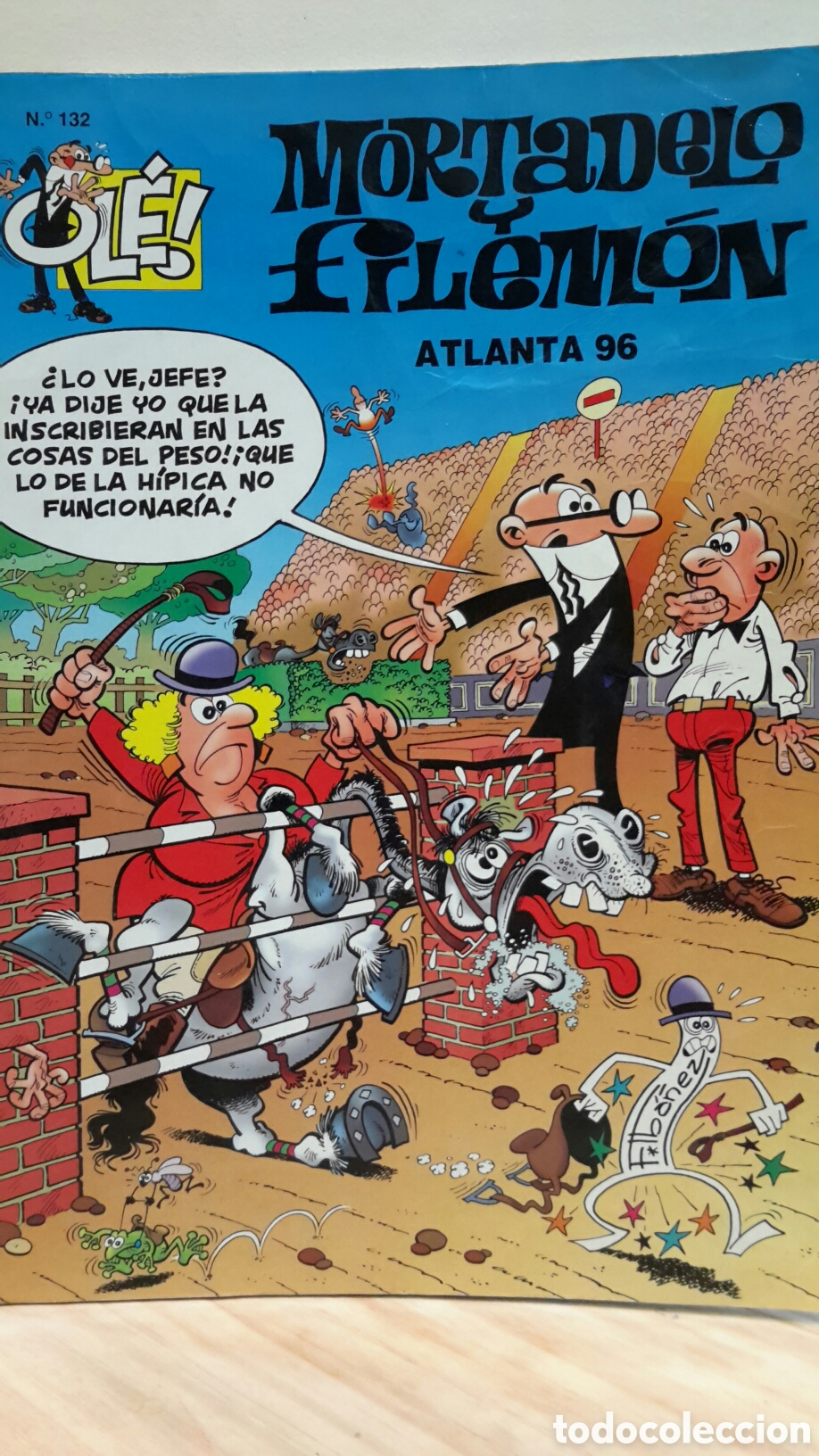 Tebeos: Mortadelo y Filem&oacute;n, N&deg;132. Atlanta 96