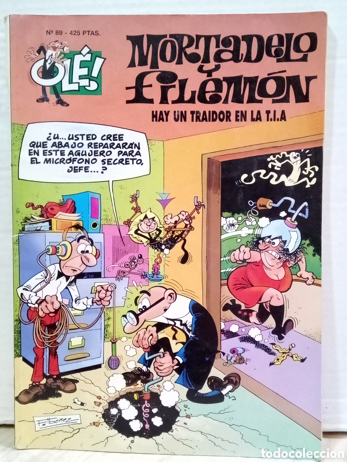 BDs: Mortadelo y Filem&oacute;n, N&deg;89. Hay un traidor en la T.I.A