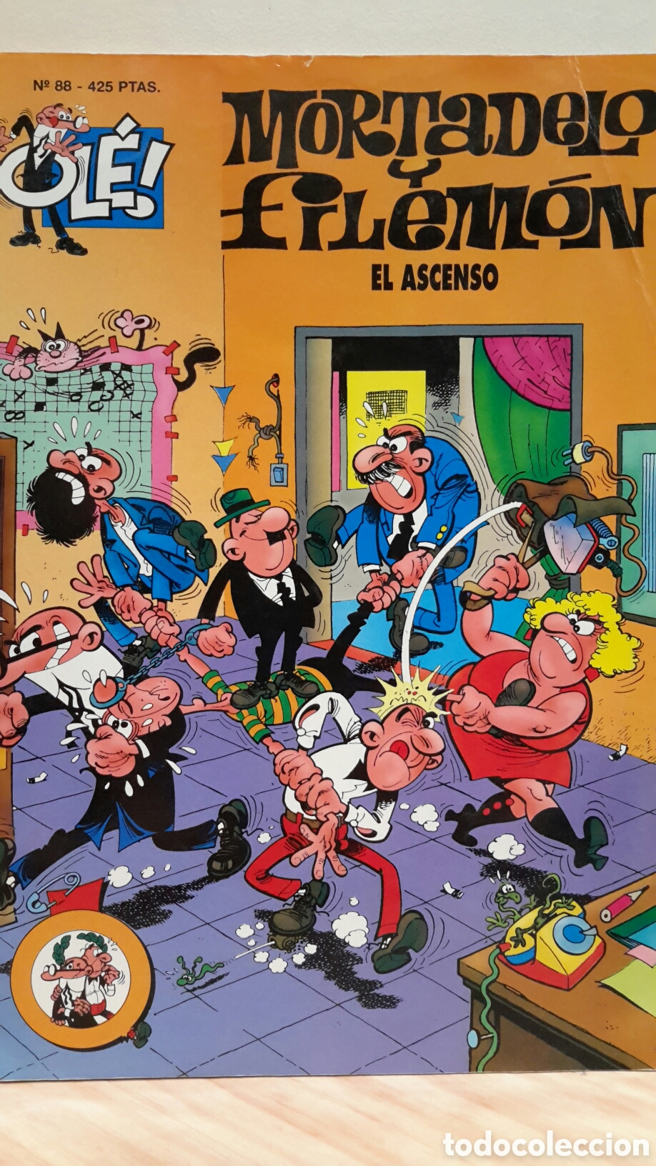 Tebeos: Mortadelo y Filem&oacute;n, N&deg;88. El ascenso