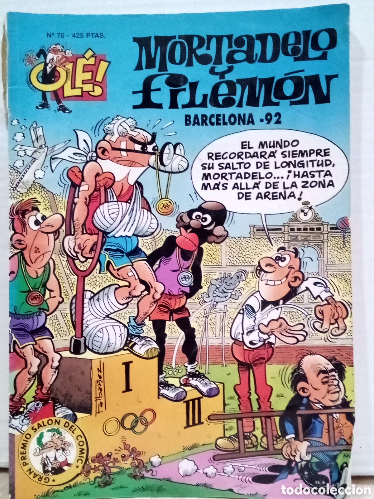 Tebeos: Mortadelo y Filem&oacute;n, N&deg;76. Barcelona - 92