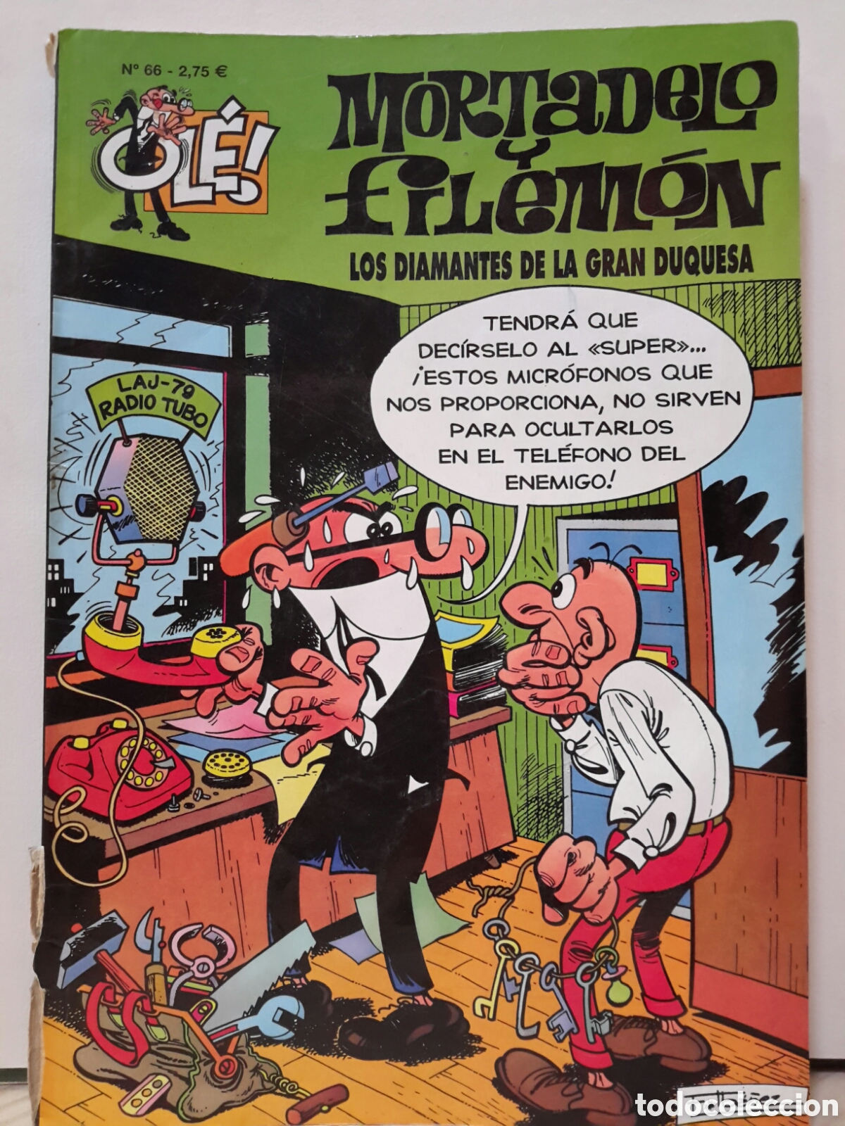Tebeos: Mortadelo y Filem&oacute;n, N&deg;66. Los diamantes de la gran duquesa