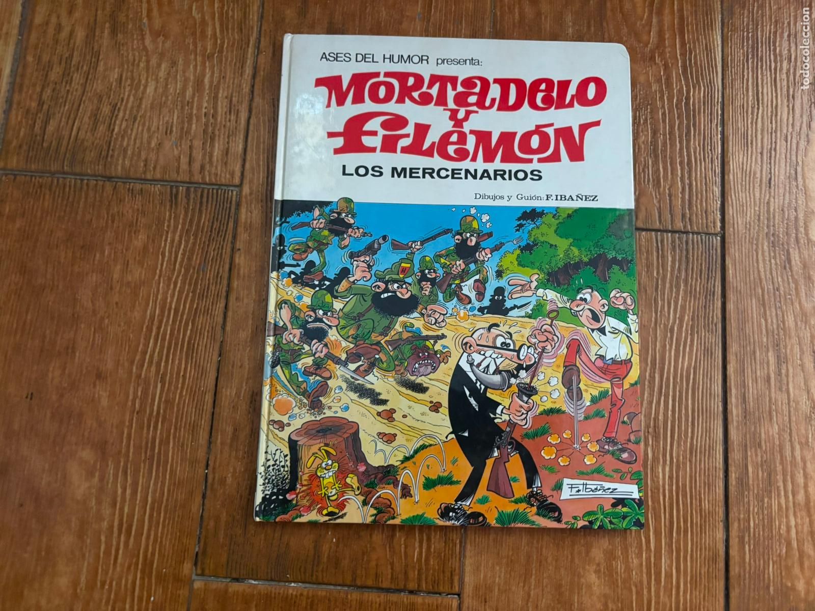 Livros de Banda Desenhada: ASES DEL HUMOR N&ordm; 40 MORTADELO Y FILEMON 1&ordf; EDICION BRUGUERA TAPA DURA