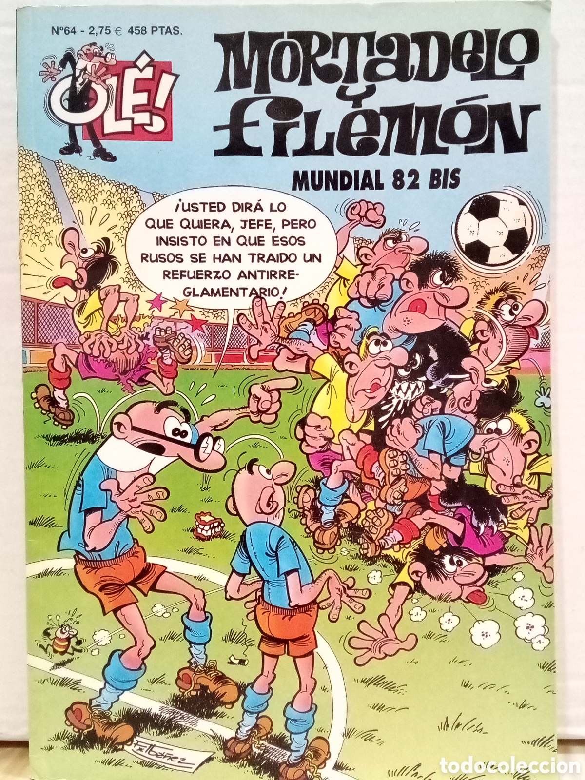 Tebeos: Mortadelo y Filem&oacute;n, N&deg;64. Mundial 82 BIS