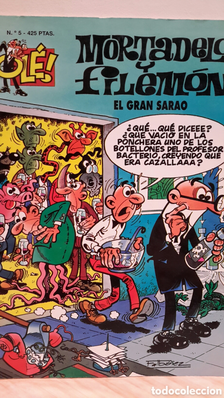 Tebeos: Mortadelo y Filem&oacute;n, N&deg;5. El gran sarao