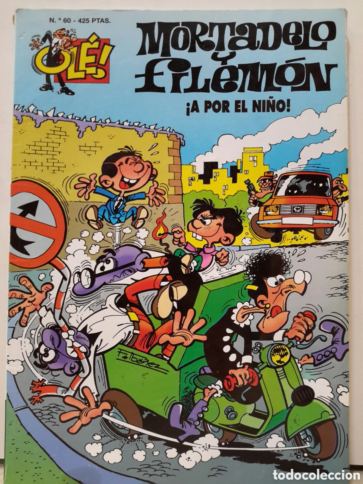 Tebeos: Mortadelo y Filem&oacute;n, N&deg;60. &iexcl;A por el ni&ntilde;o!