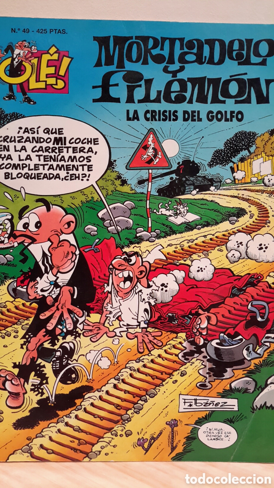 Tebeos: Mortadelo y Filem&oacute;n, N&deg;49. La crisis del golfo