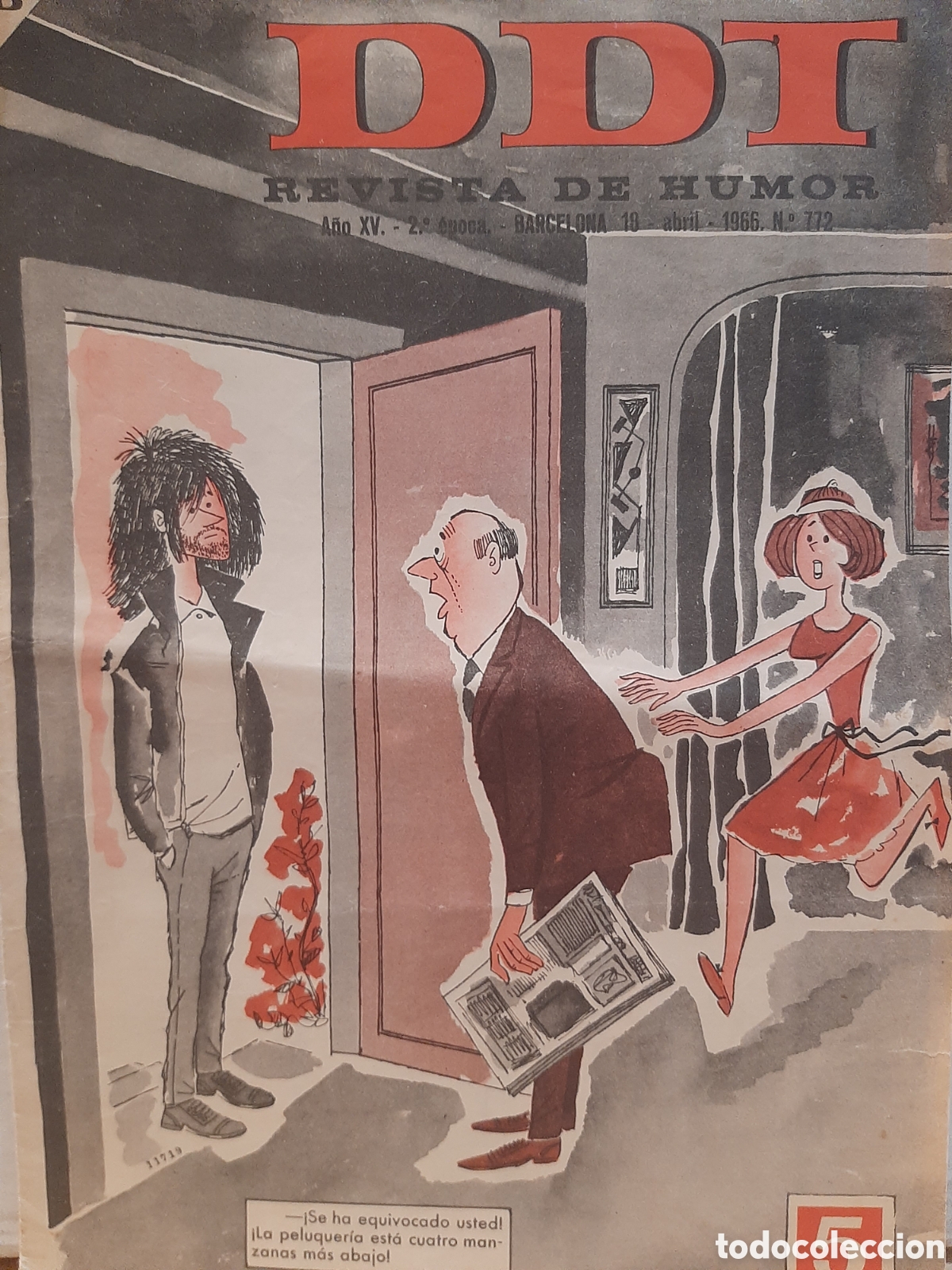 BDs: DDT. Revista de humor, N&deg;772