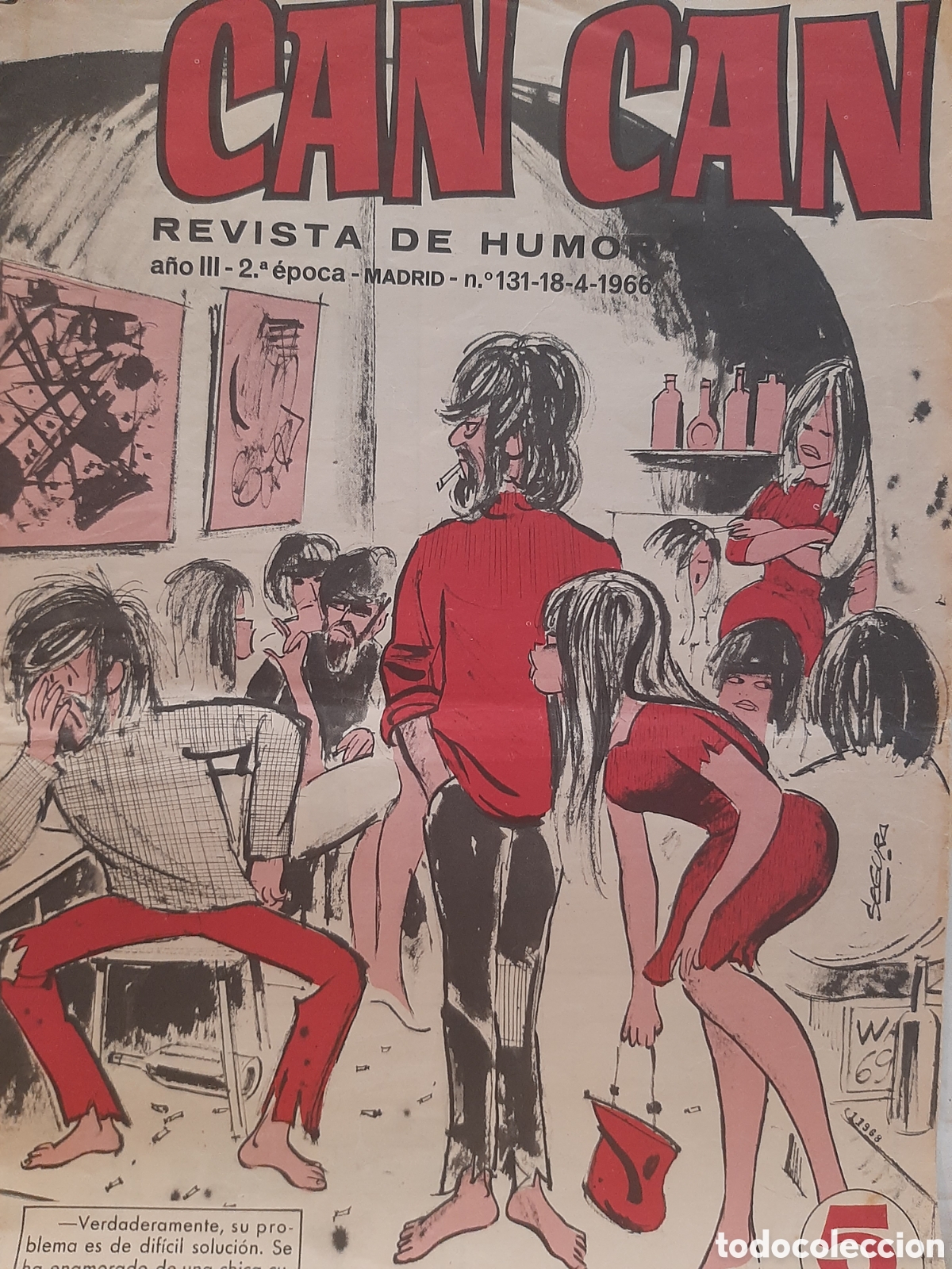 Tebeos: Can Can. Revista de humor, N&deg;131