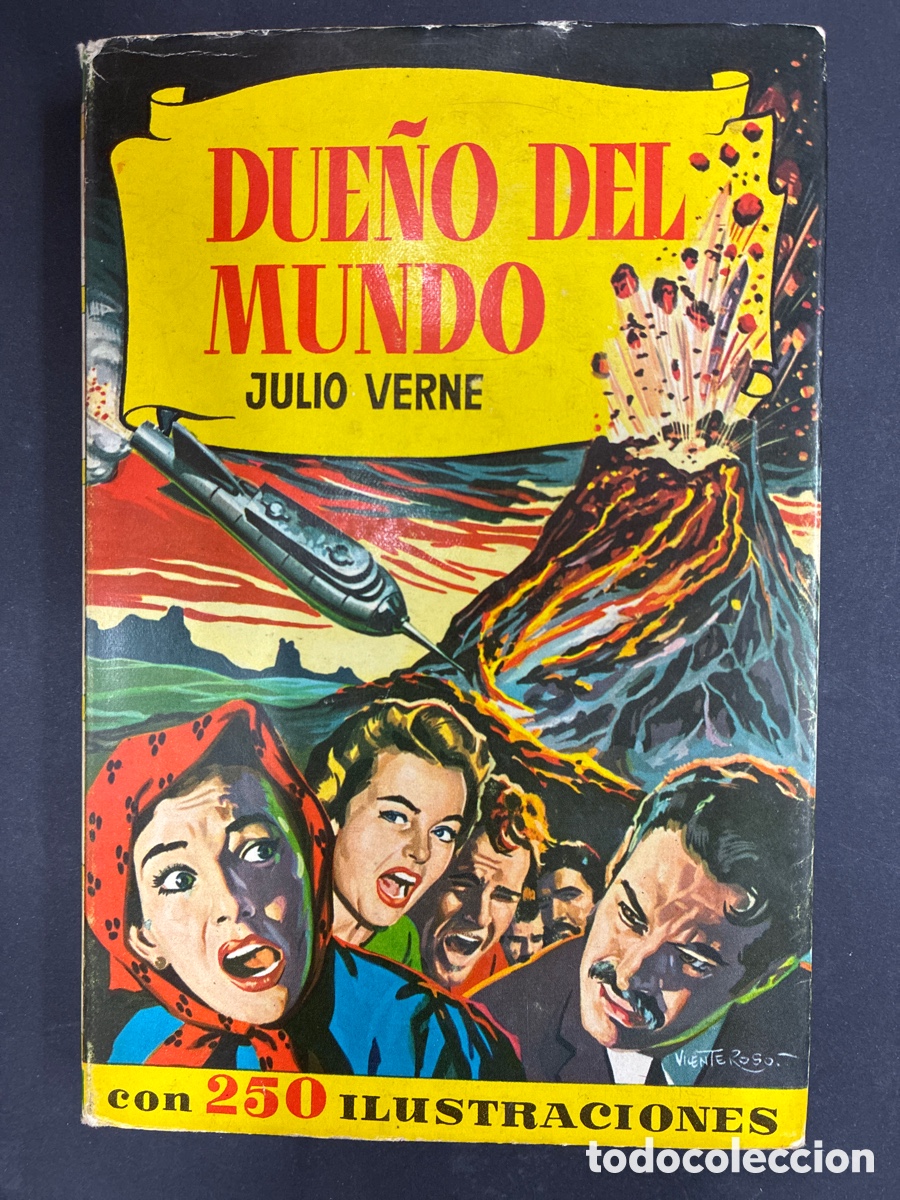 Tebeos: LIBRO COMIC DUE&Ntilde;O DEL MUNDO JULIO VERNE COLECCION HISTORIAS N&ordm; 101 2&ordf; EDICION