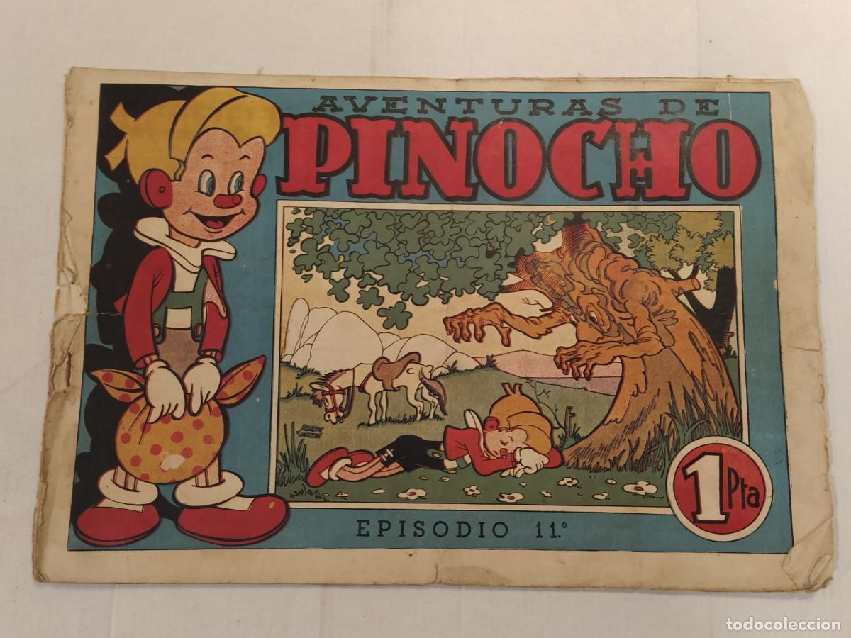 Tebeos: AVENTURAS DE PINOCHO - SALVADOR MESTRES - EPISODIO 11 - EDITORIAL BRUGUERA - COMIC ANTIGUO ORIGINAL