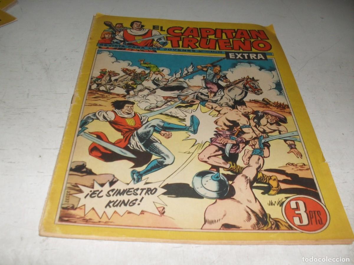 Tebeos: EL CAPITAN TRUENO EXTRA N&ordm; 151,CON LA FAMILIA TRAPISONDA EN CONTRAPORTADA,DE 427,BRUGUERA,1960