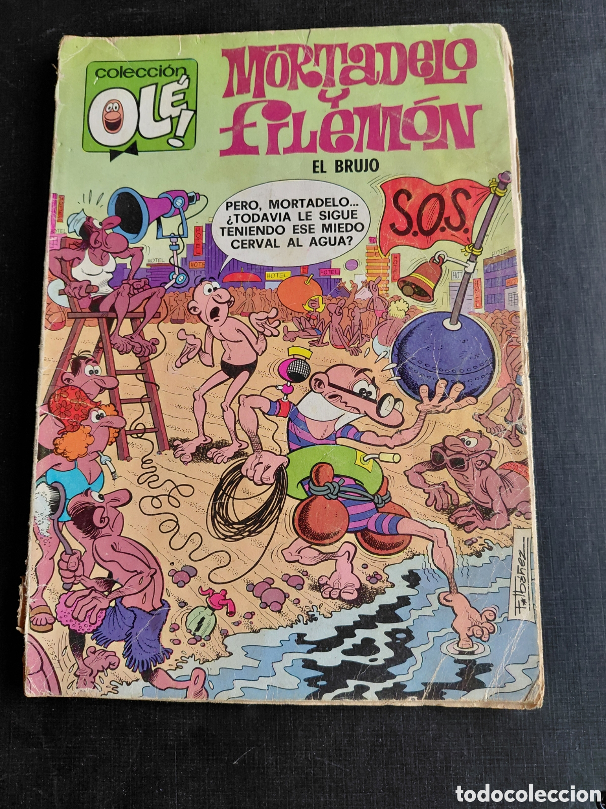 Tebeos: OL&Eacute;! N&deg;130.MORTADELO Y FILEM&Oacute;N.EL BRUJO. 1a EDICION 1977