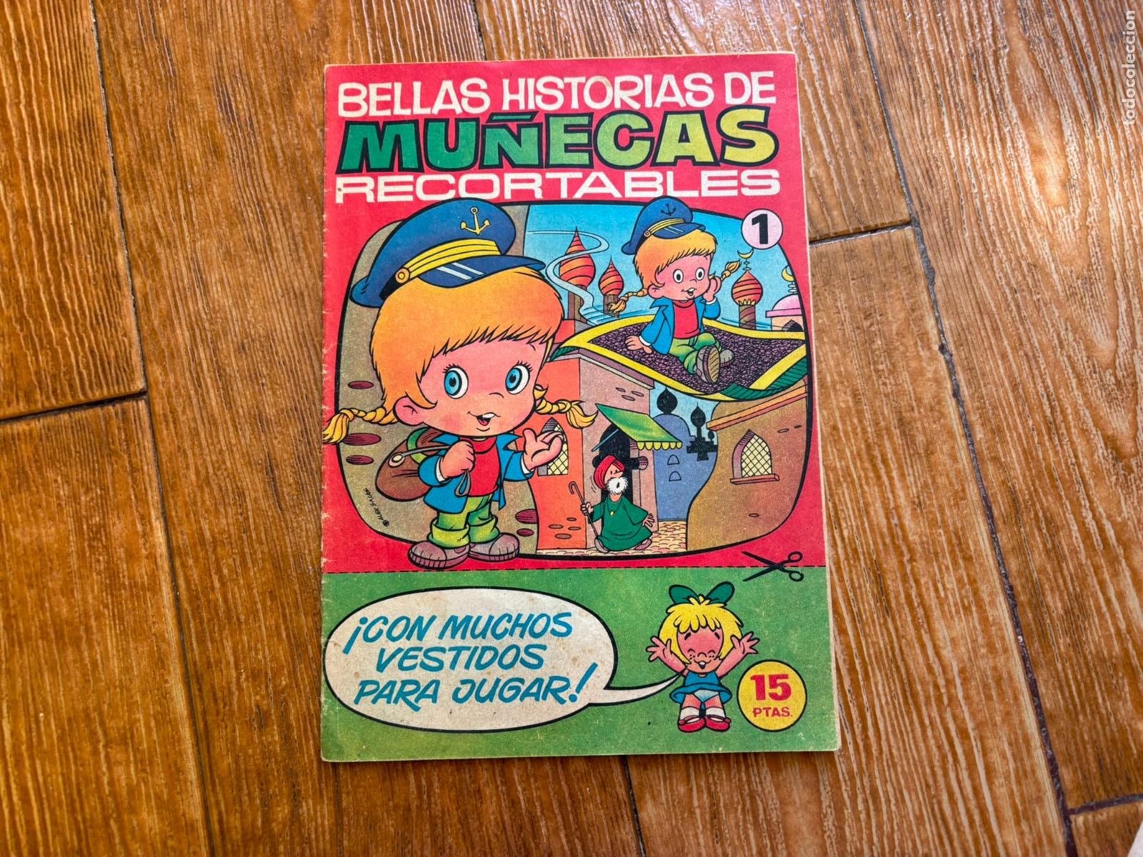 Tebeos: BELLAS HISTORIAS MU&Ntilde;ECAS RECORTABLES N&ordm; 1 EDITORIAL BRUGUERA