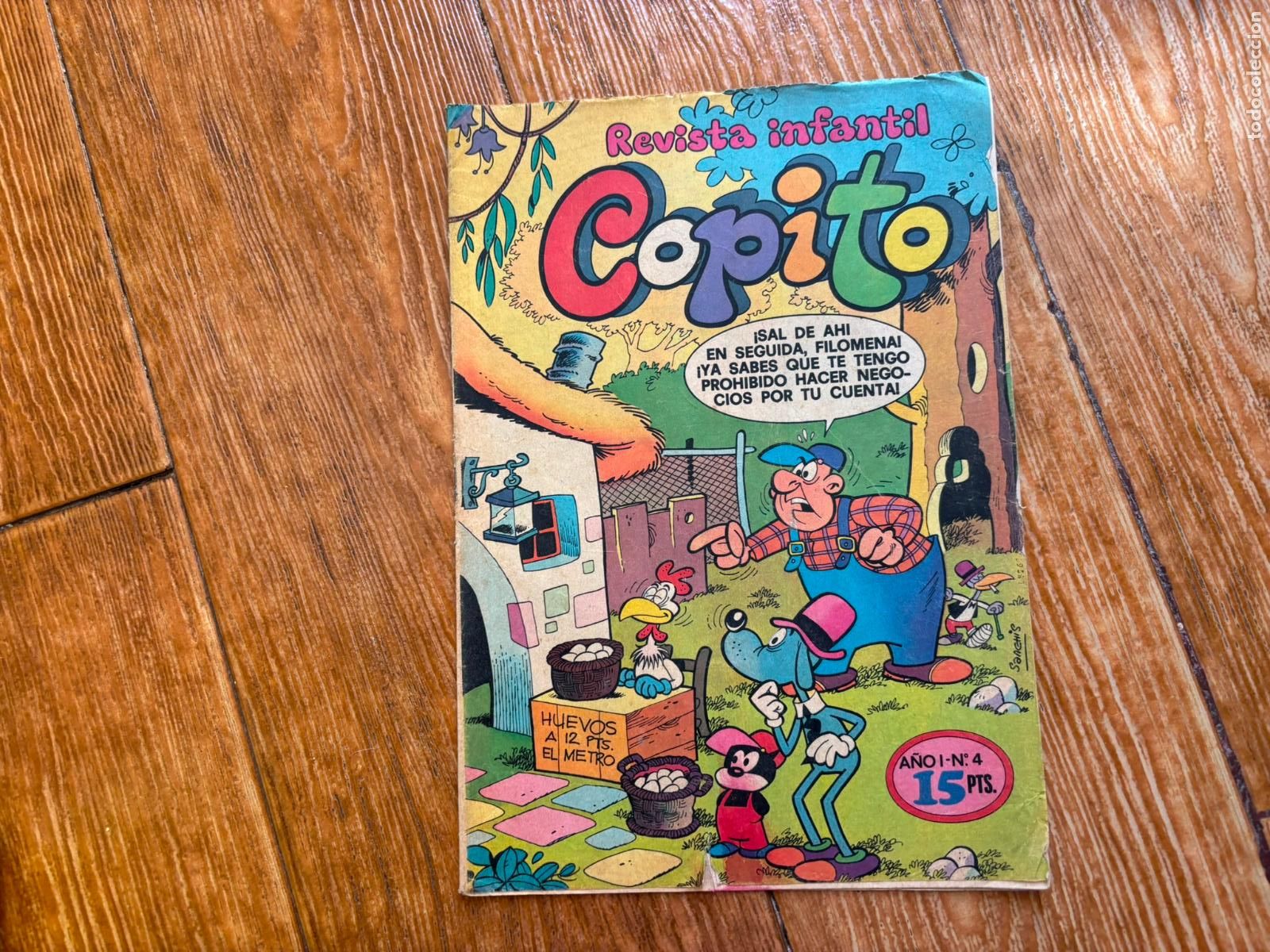 Tebeos: REVISTA INFANTIL COPITO N&deg; 4 EDITORIAL BRUGUERA
