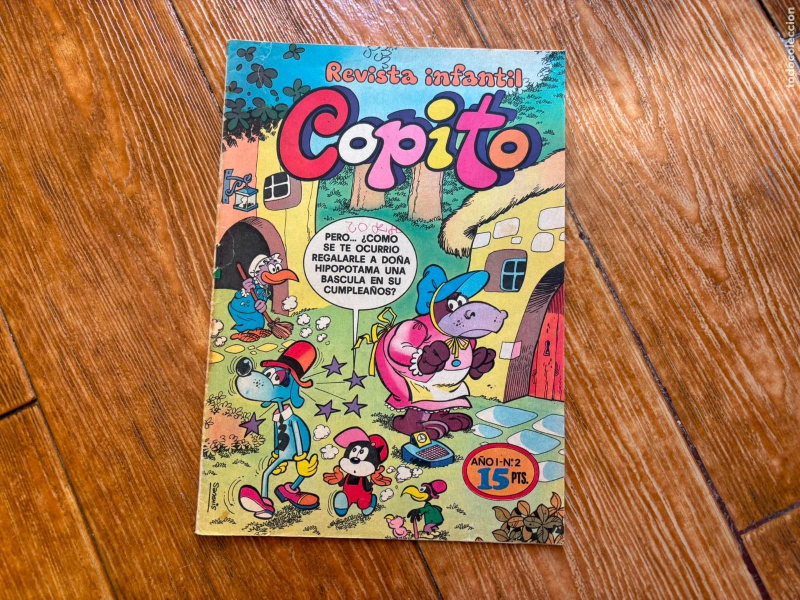 Tebeos: REVISTA INFANTIL COPITO N&deg; 2 EDITORIAL BRUGUERA