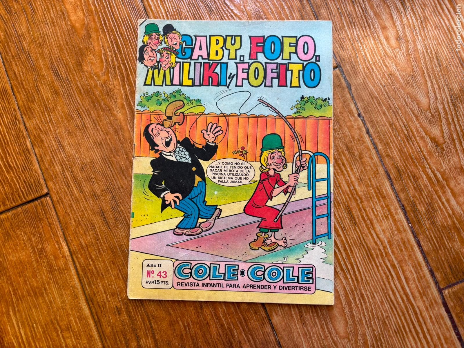 Tebeos: GABY, MILIKI Y FOFITO N &ordm; 43 EDITORIAL BRUGUERA