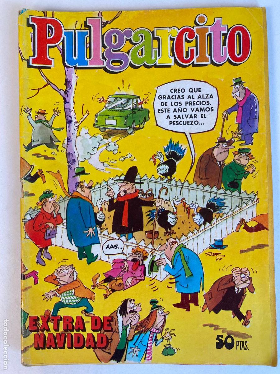 Tebeos: PULGARCITO EXTRA DE NAVIDAD A&Ntilde;O 1977